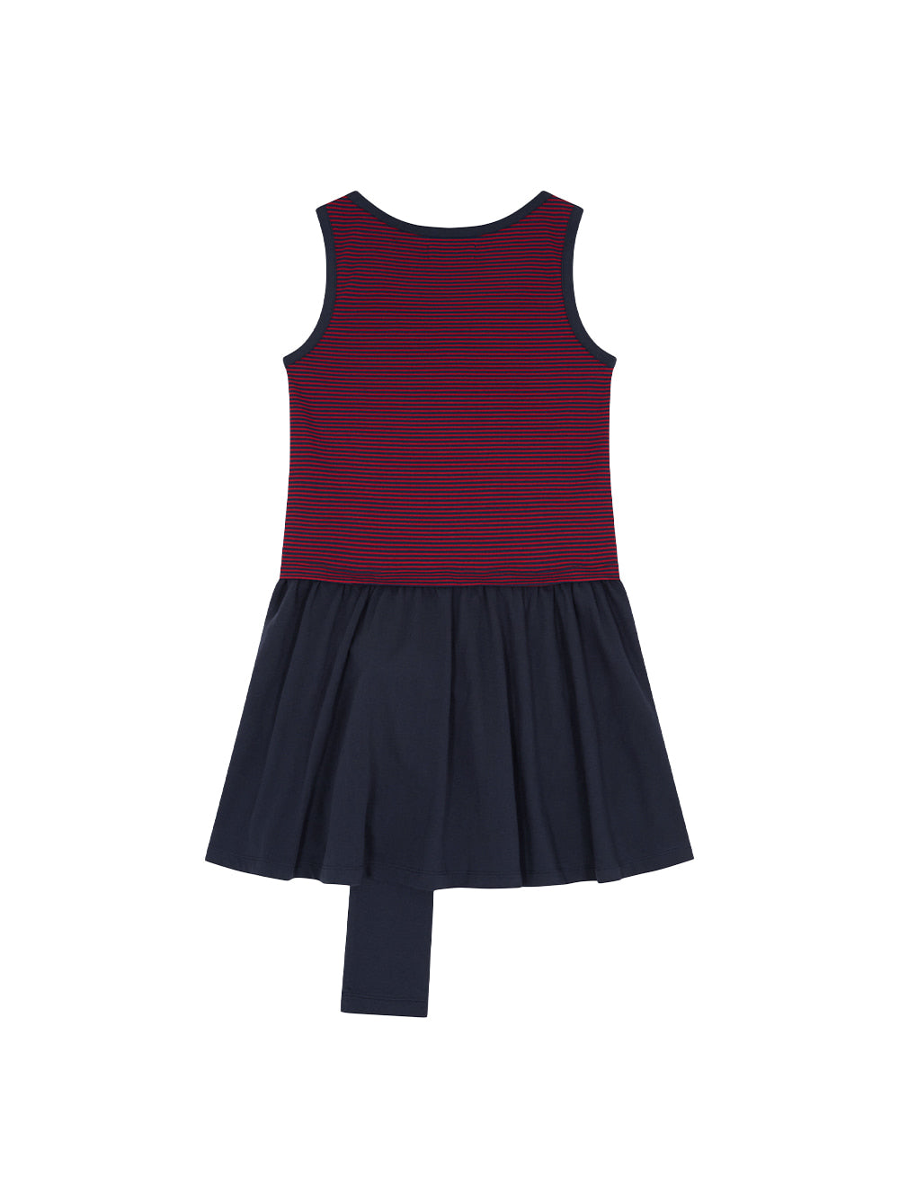 6/8 21:00発売【TUOMIO】STRIPE TIE DRESS