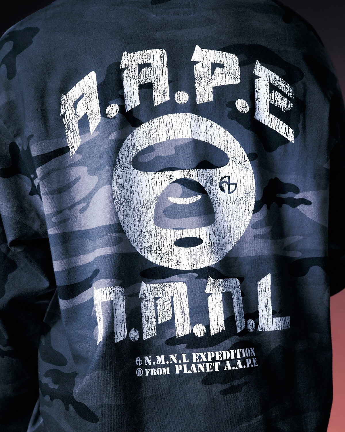【NOMANUAL】AAPE X NMNL LAYERED LONG SLEEVE TEE