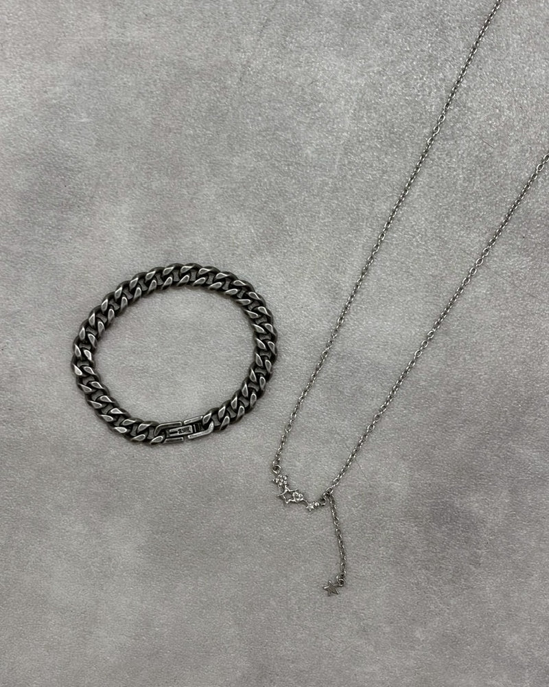 国際配送【LUV CODE】chunky chain bracelet