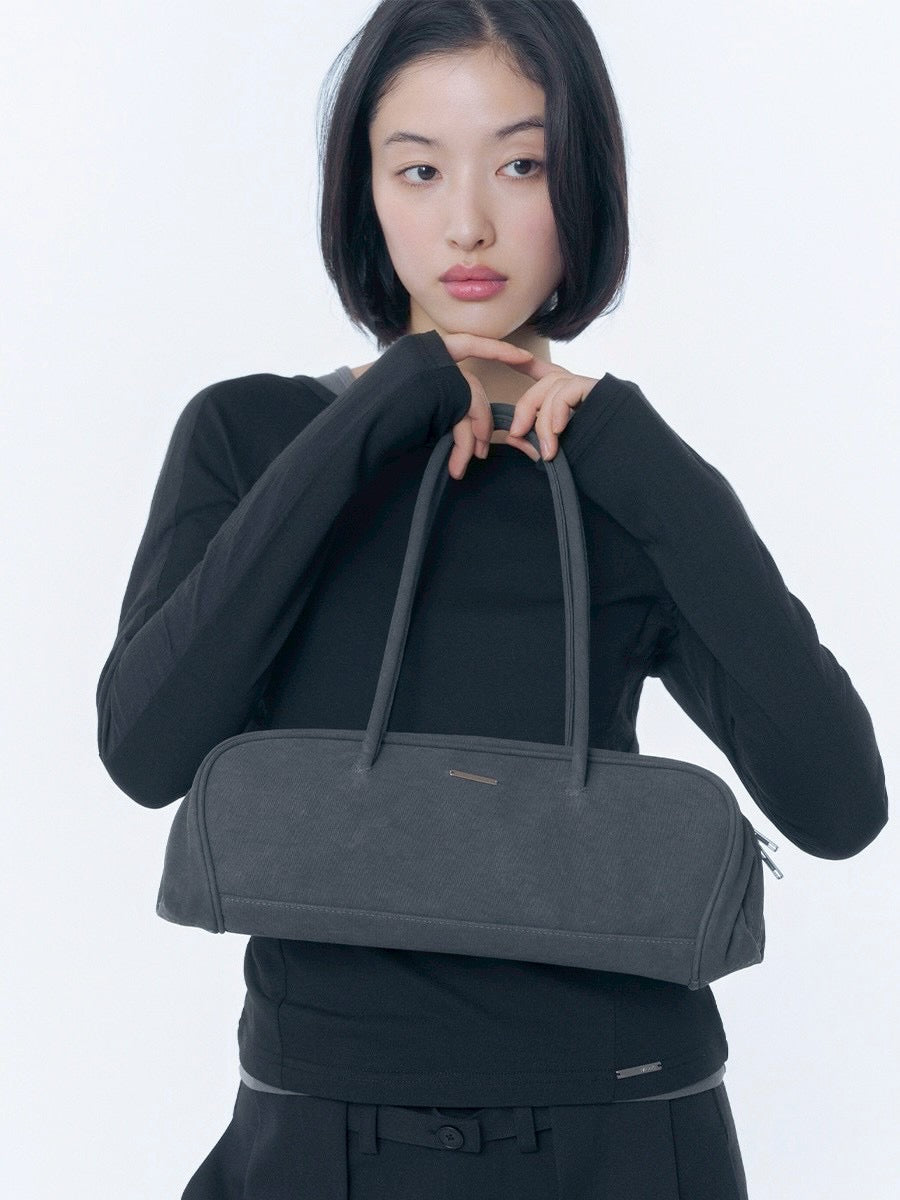 【Miseki seoul】Twill baguette bag