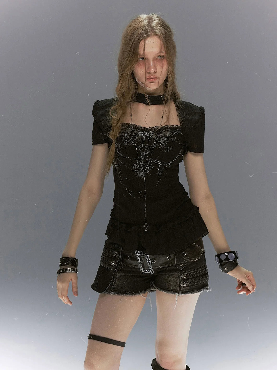 【Cest Nous】Butterfly bone top