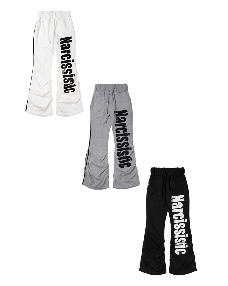 【FANCY CLUB】NARCISSISTIC PINTUCK SWEATPANTS
