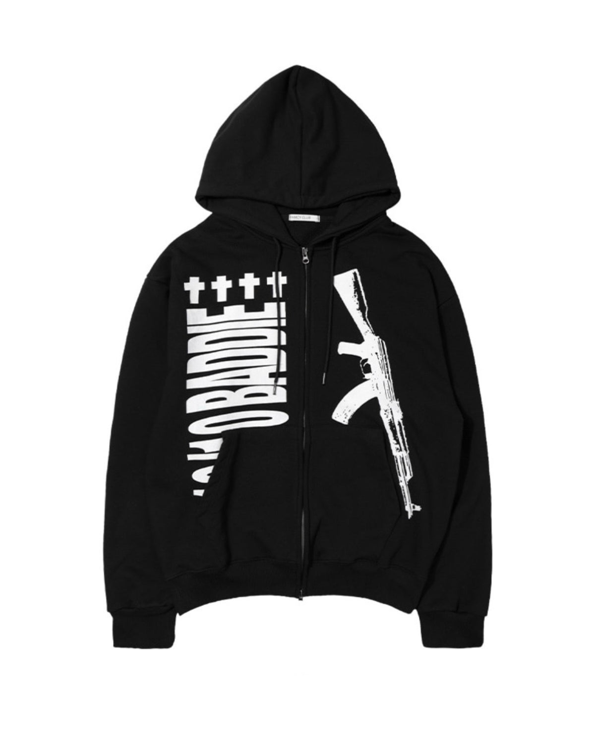 【FANCY CLUB】BADDIE HOODED ZIP-UP