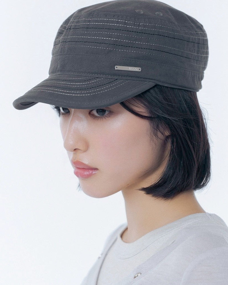 【Miseki seoul】Stitch work cap