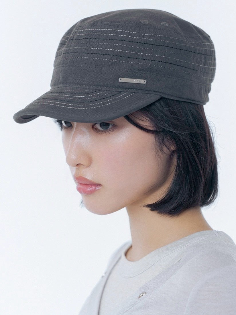 【Miseki seoul】Stitch work cap