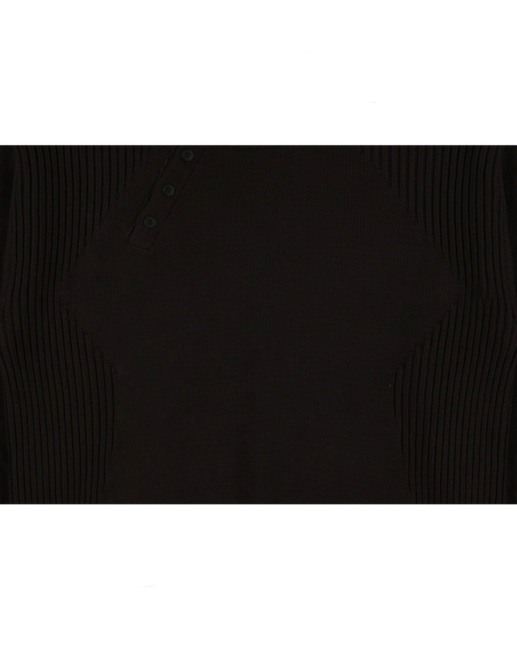 【BLR BLUER】Faded Vintage Henley Knit Sweater