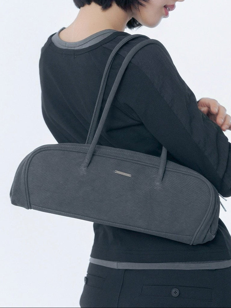 【Miseki seoul】Twill baguette bag