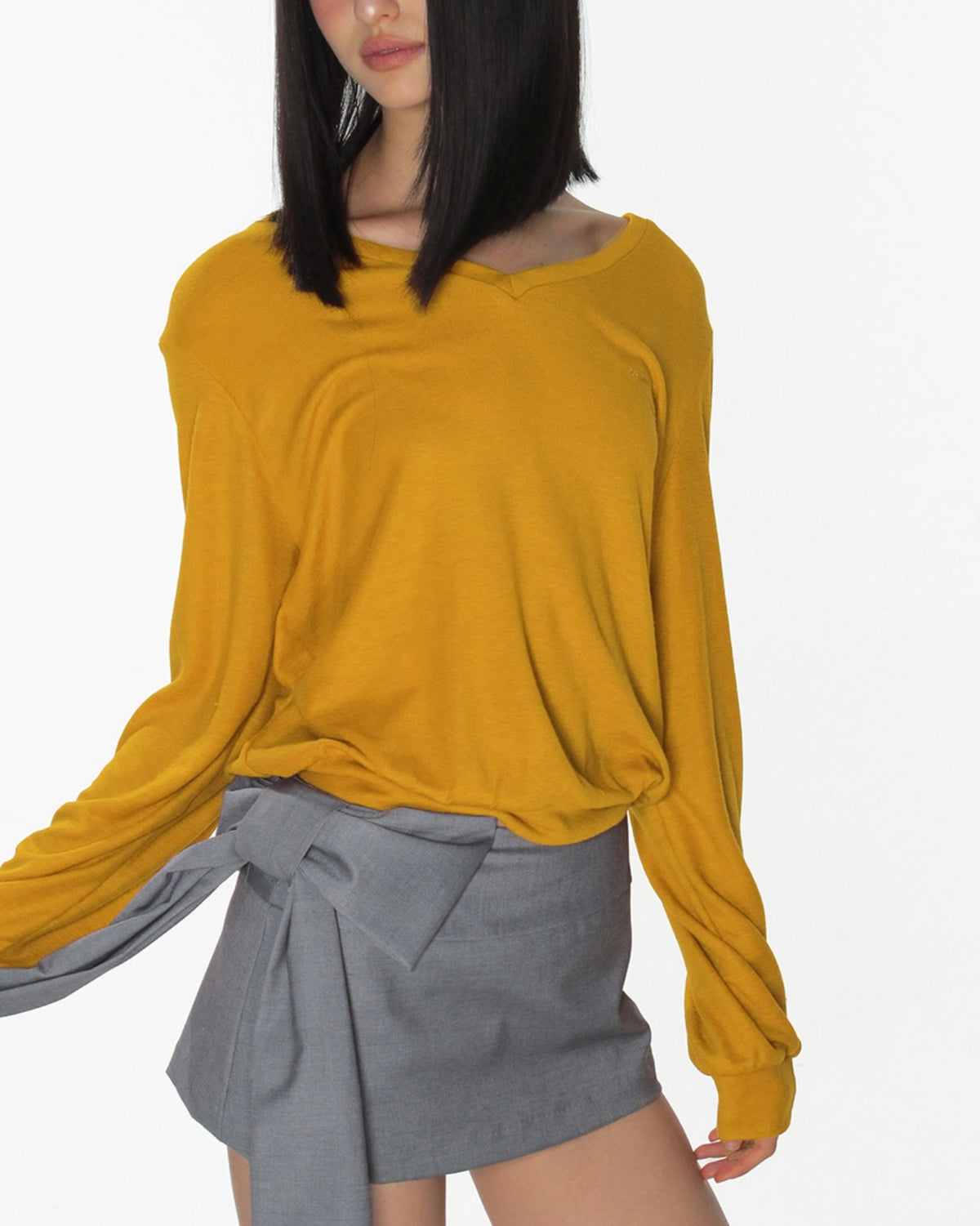 【CRANK】SOFT V-NECK KNIT