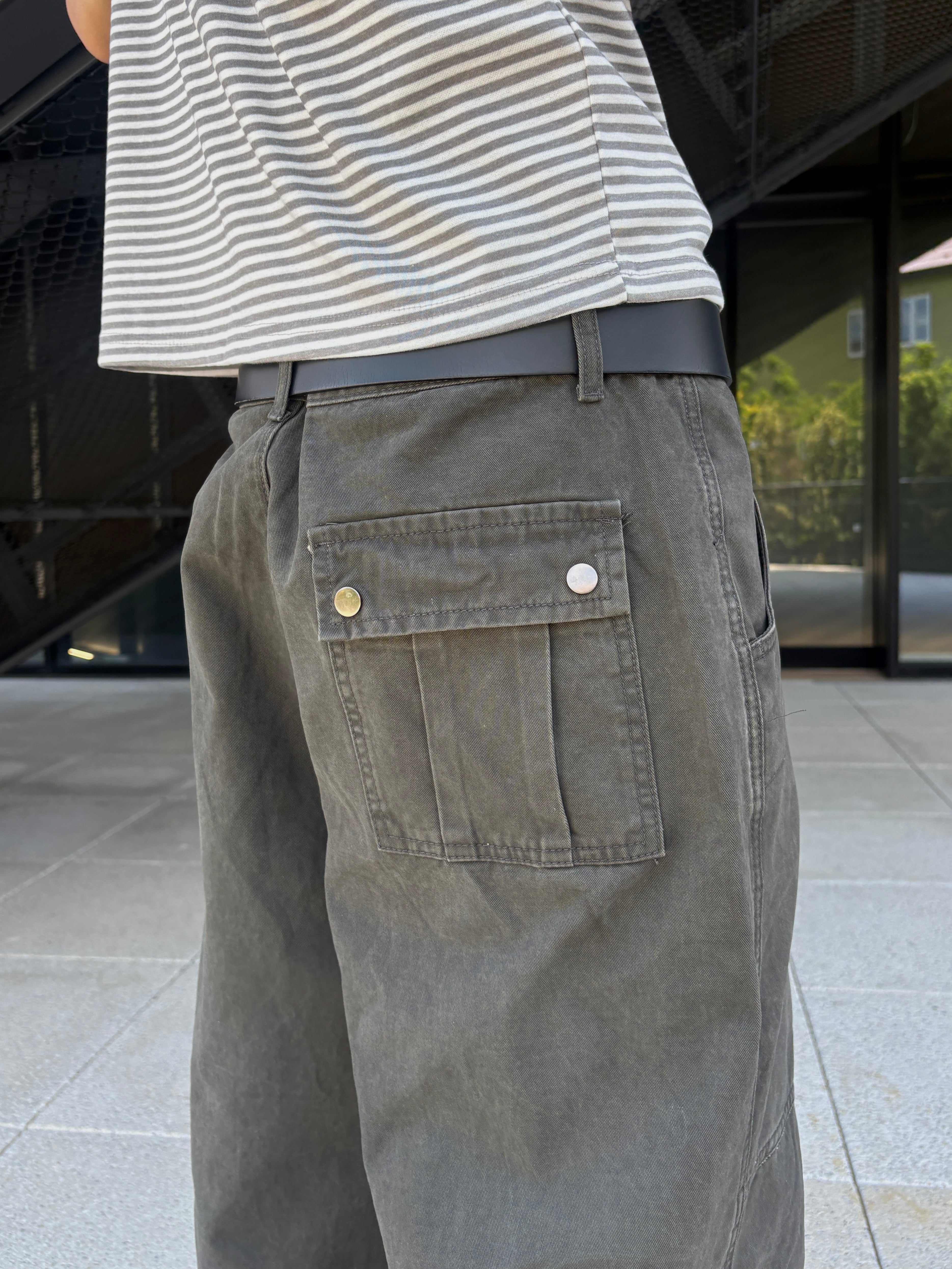 受注制【youll】Semi wide cotton pants (2color)