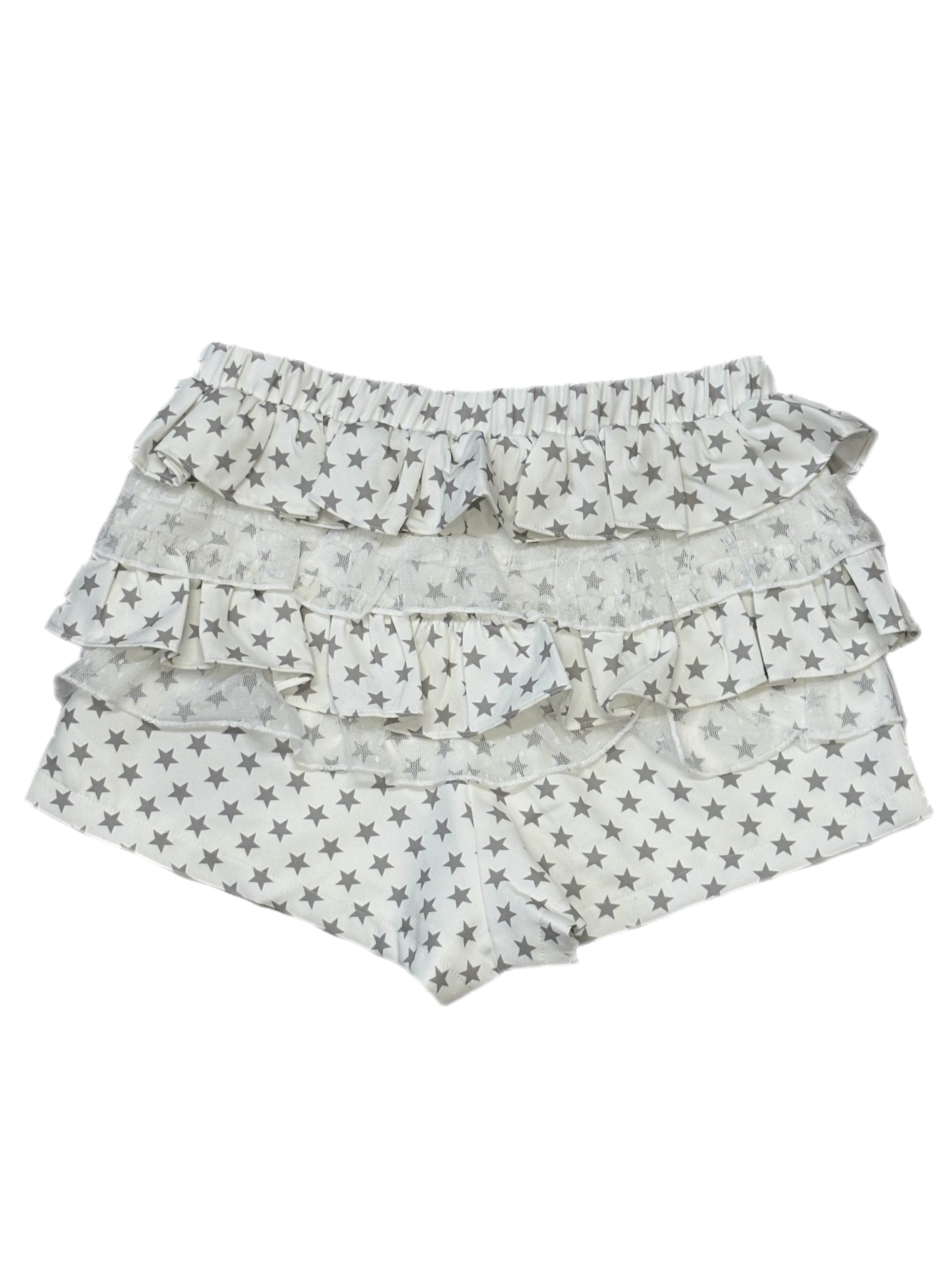 【Never mind the XU】star print skirt pants (3color)