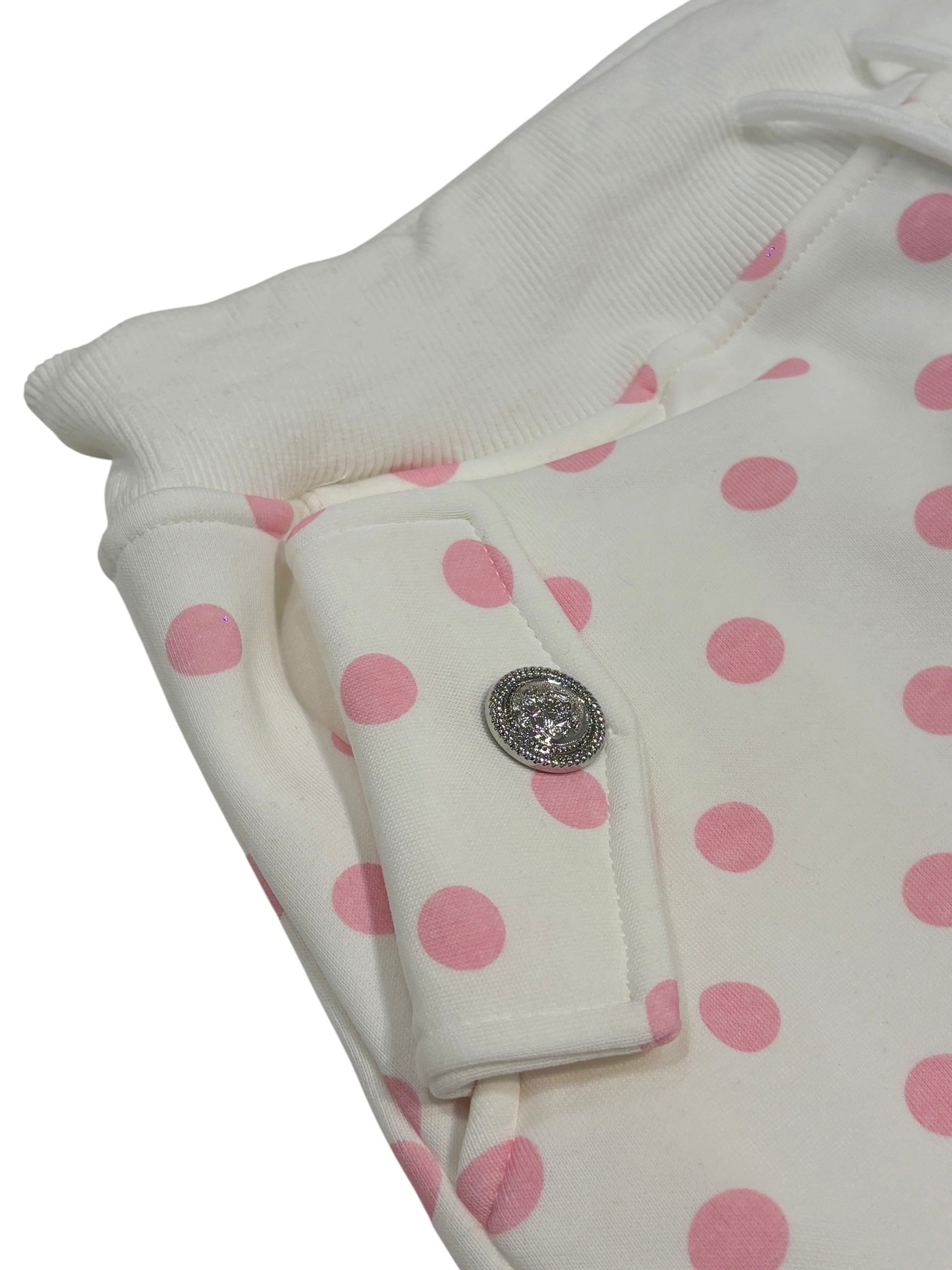 国際配送【Never mind the XU】dot sweat shorts (2color)