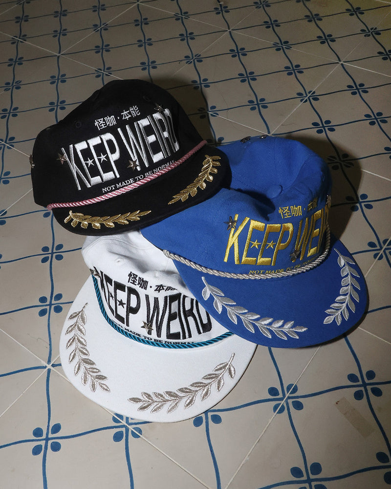 【CRANK】KEEP WEIRD STUD CAP