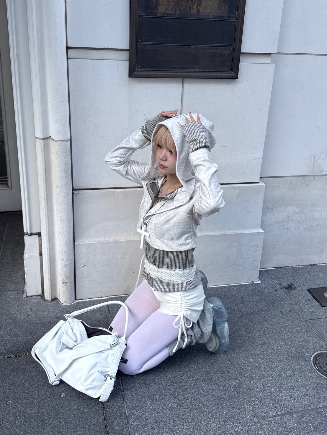 受注制【nmtc +】side gather shorts (2color)