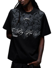 【THEBOYHASNOPATIENCE】LUMINOUS DAWN BAROQUE RAGLAN S/S TEE