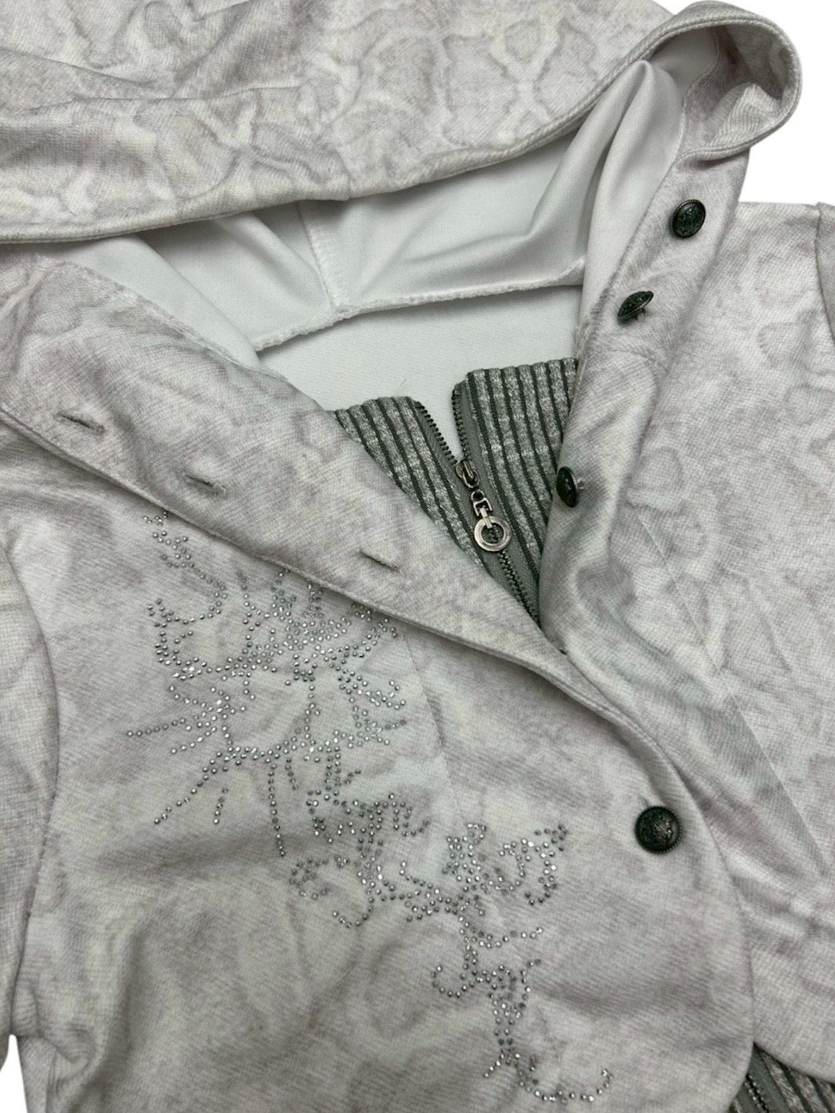 3/1 20:00発売 受注制【nmtc +】bi color vintage zip up hoodie / 【エヌエムティーシープラス】バイカラービンテージジップアップパーカー (2color)