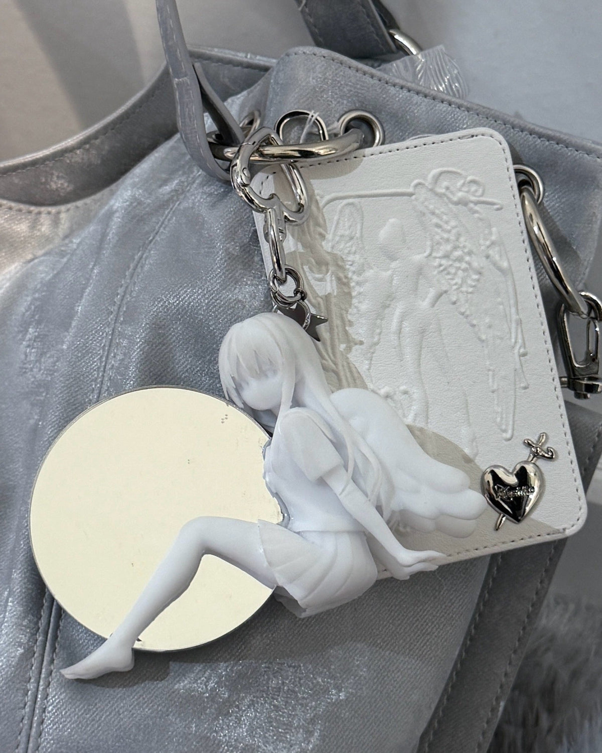【nmtc+ × THINGS】Angel Girl Mirror Keyring