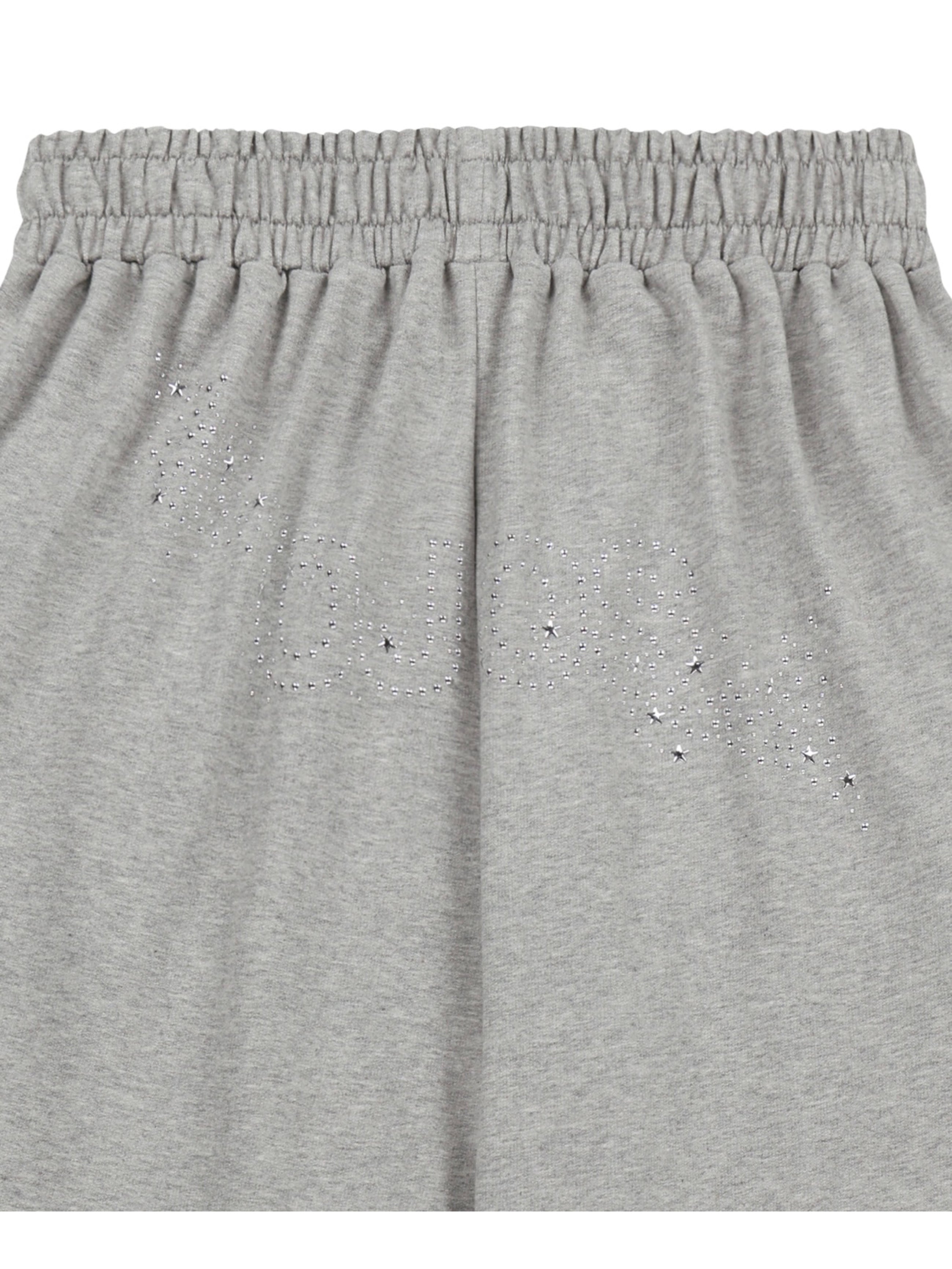 【OJOS】Hotfix Logo Wide Sweatpants