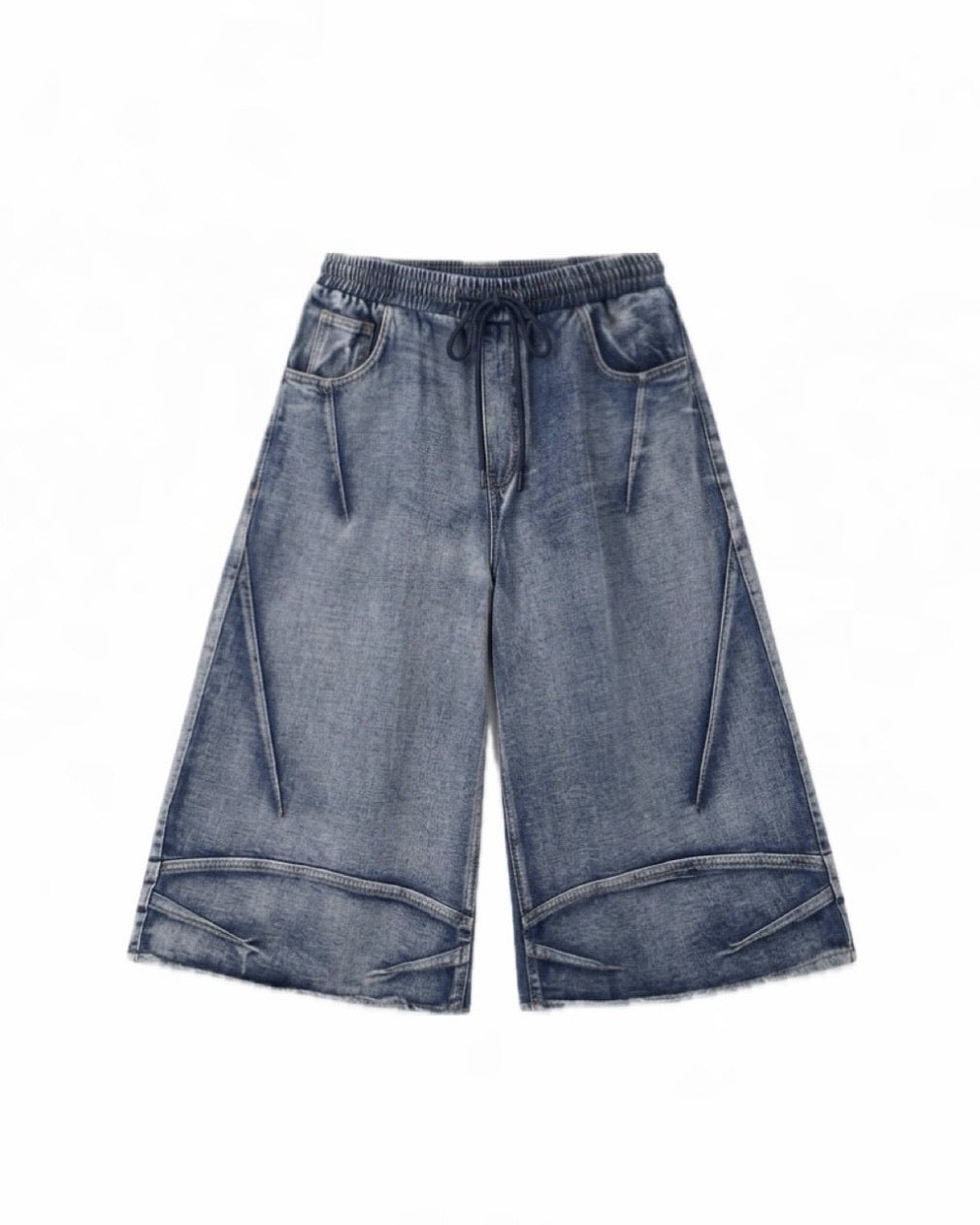 受注制【LUV CODE】max wide bermuda pants (2color)