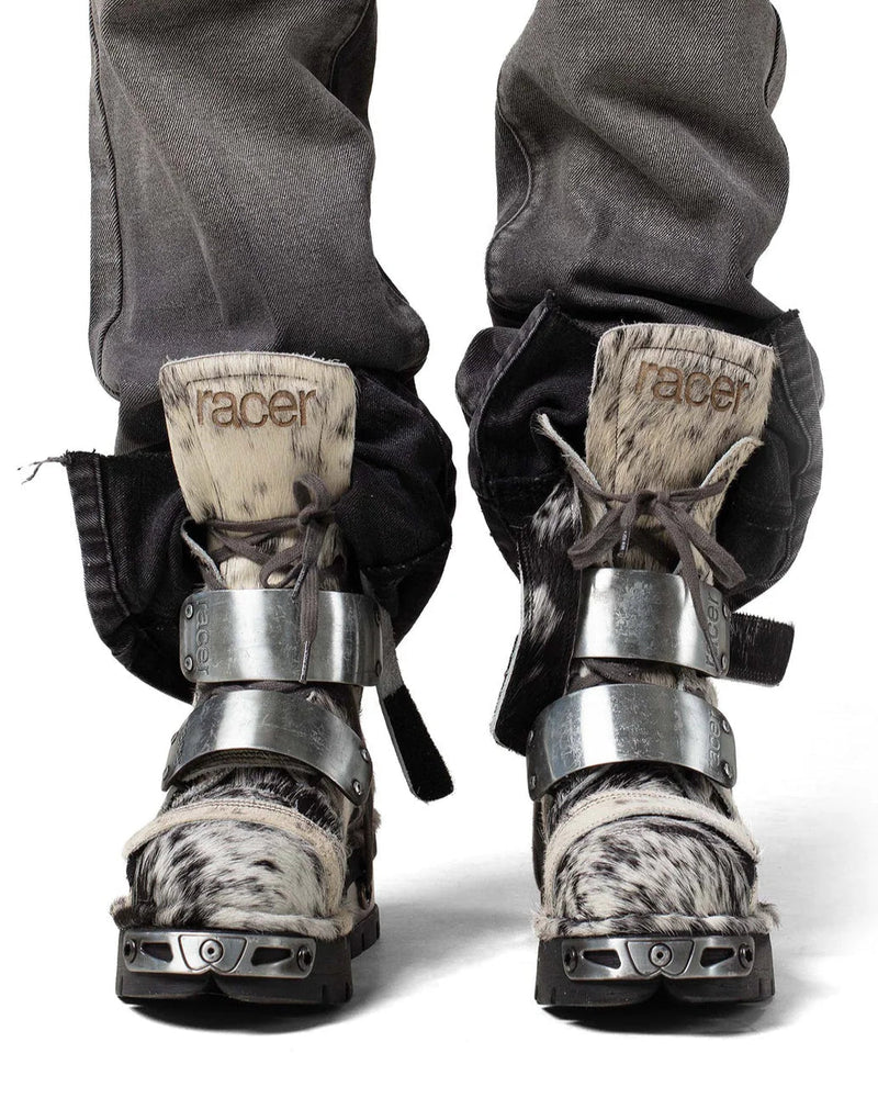 【RACER WORLDWIDE】Racer x New Rock Boot (GRAY)