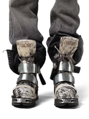 【RACER WORLDWIDE】Racer x New Rock Boot (GRAY)