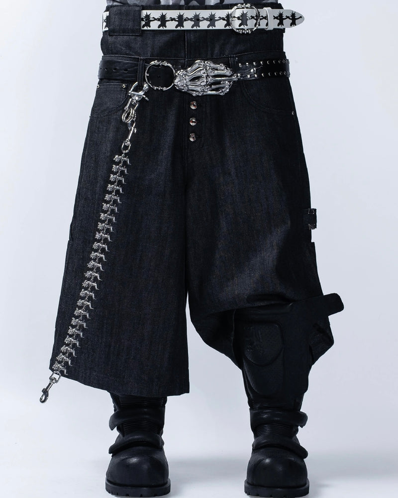 【F.V.V.O】Armored Leather High Boots