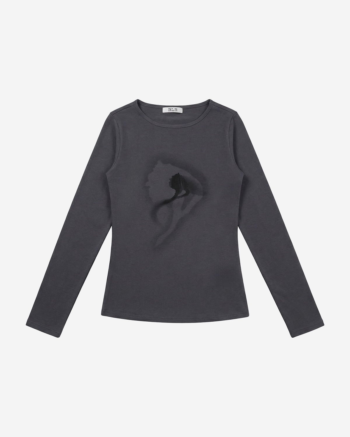 【BLR BLUER】Traced Flower Long Sleeve