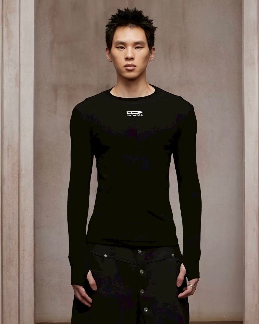 【DND4DES】Logo Basic L/S Tee