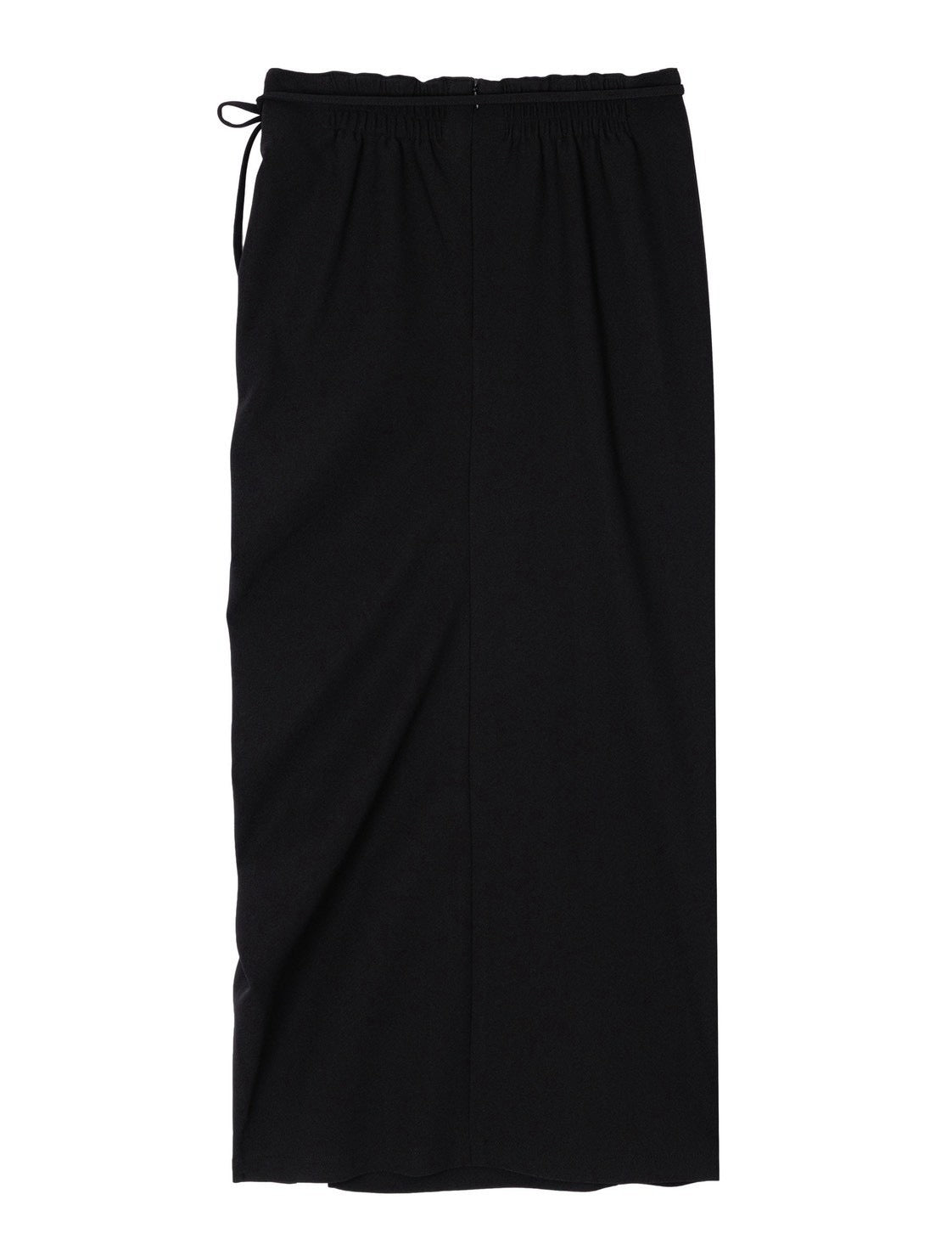 【Uglyshadow】RUCHED LONG TIE SKIRT