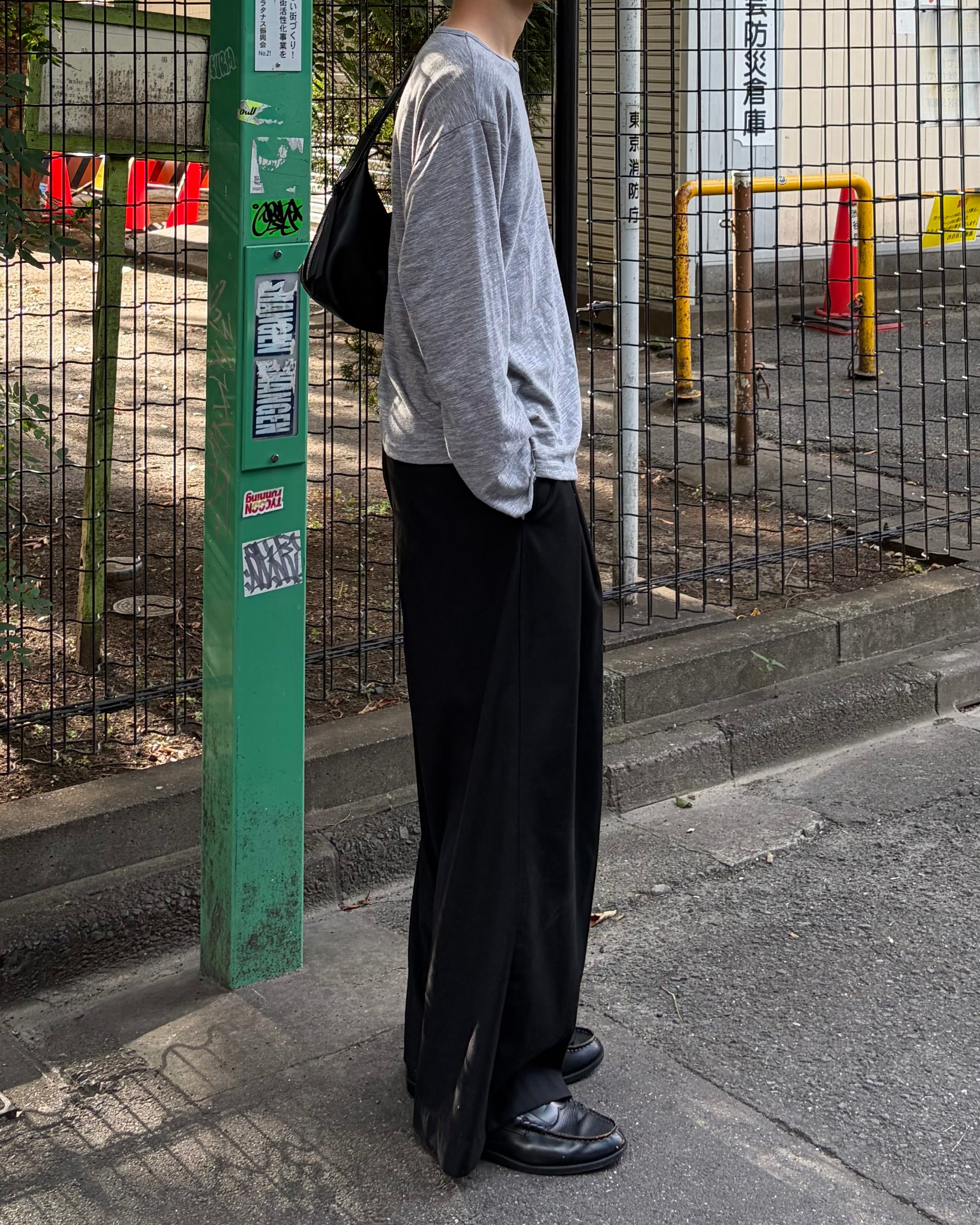 東京店WEB限定受注制【Chikashitsu +】summer slub long sleeve (4color)