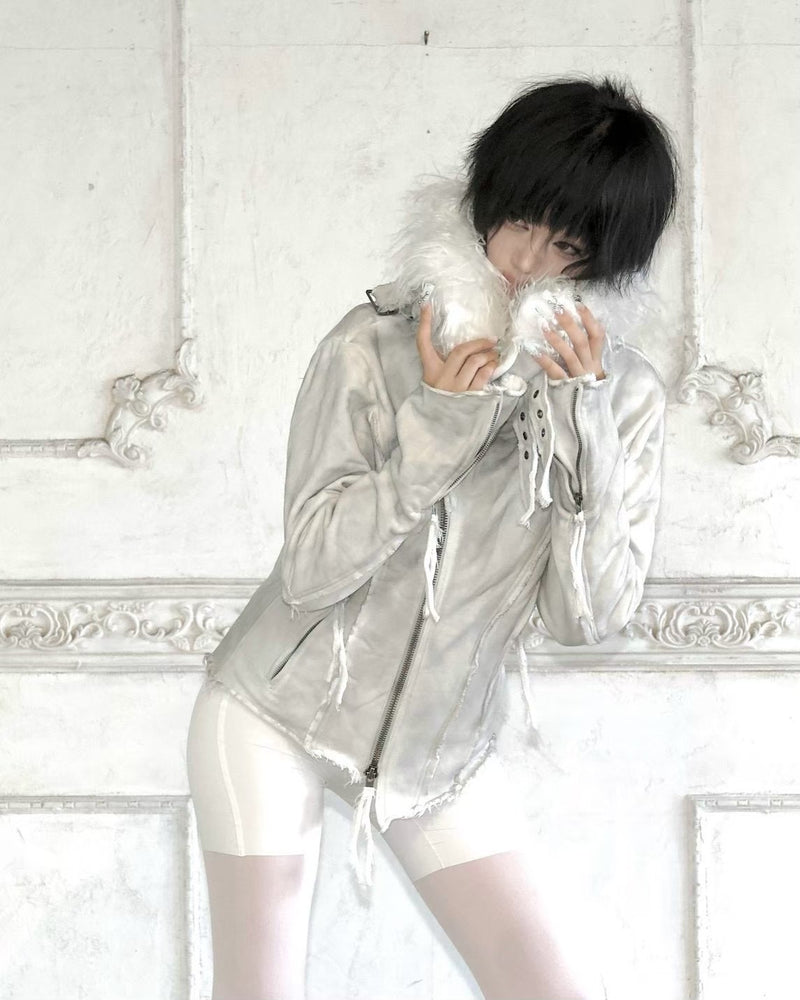 【YIKAI LABORATORY】INNER RADIANCE FUR JACKET