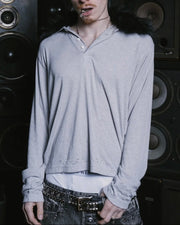 【TYPE SHADE】3WAY TYPE FAUX NIT POLO SHIRT