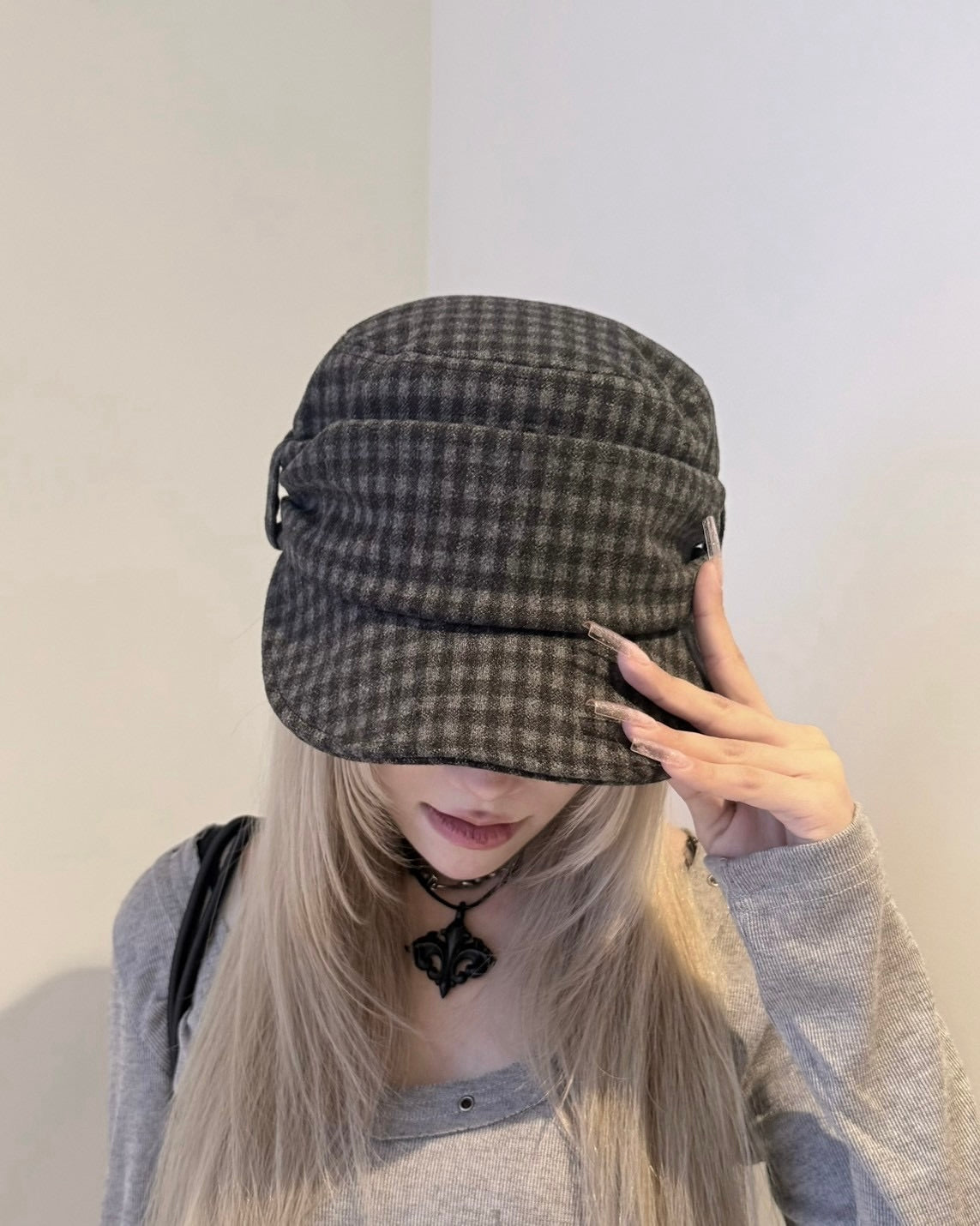 受注制【nmtc+】Check Pattern Casquette