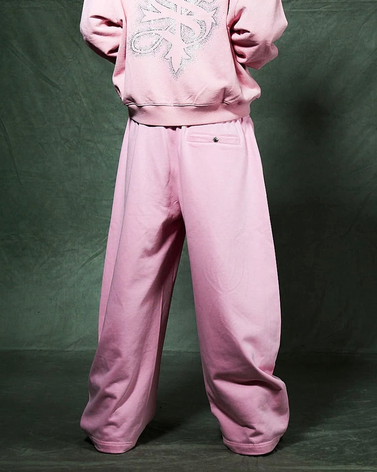 【SUPPLIER】Tribal Rhinestone Curve Sweat Pants
