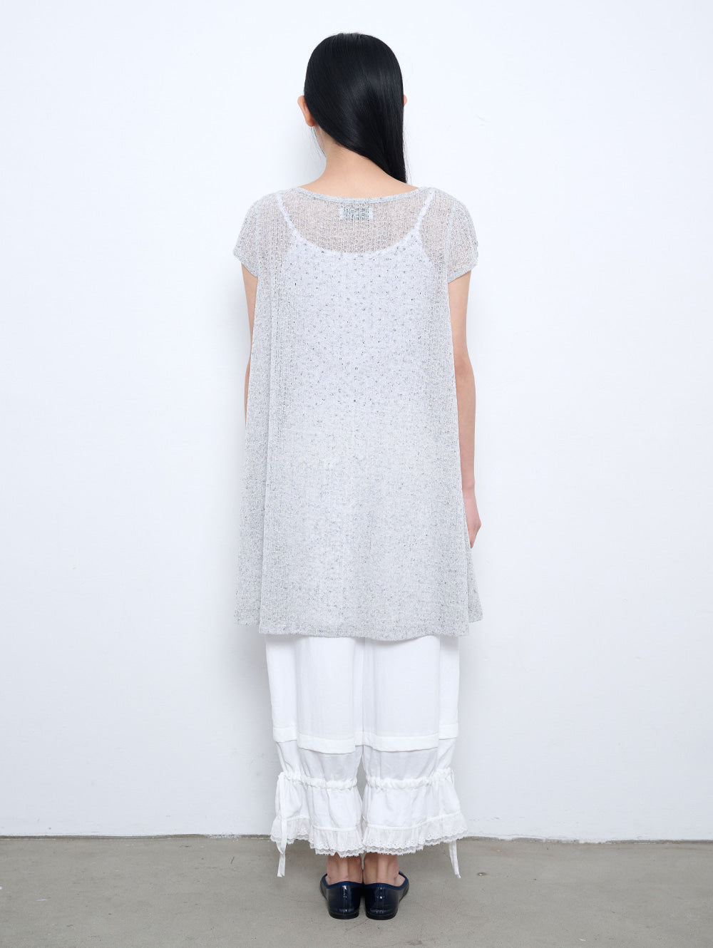 【TUOMIO】CROCHET MINI DRESS