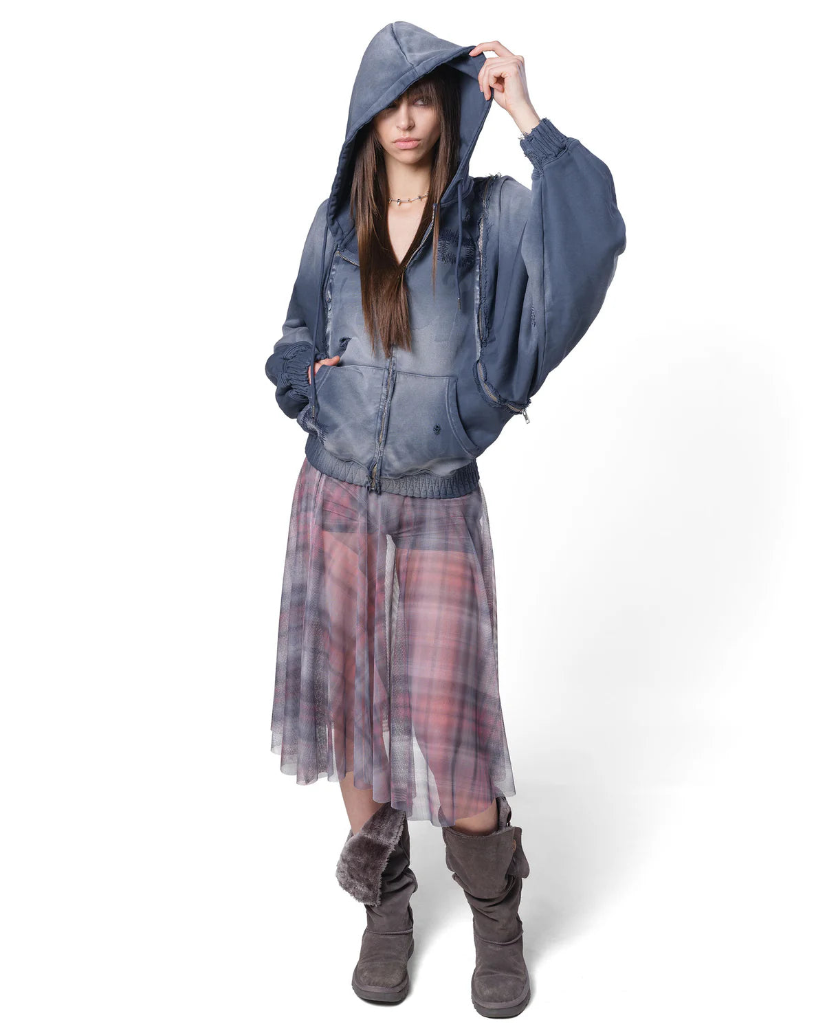 【RACER WORLDWIDE】Bat Wing Hoodie
