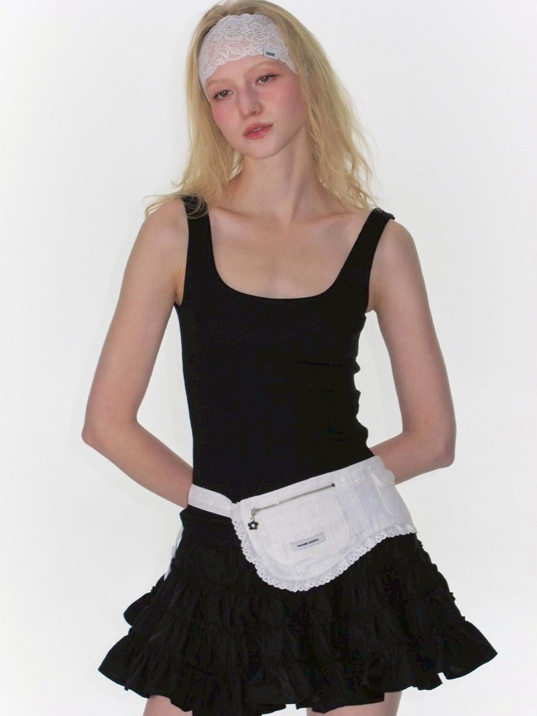 【CRANK】FRILL TIERED DRESS