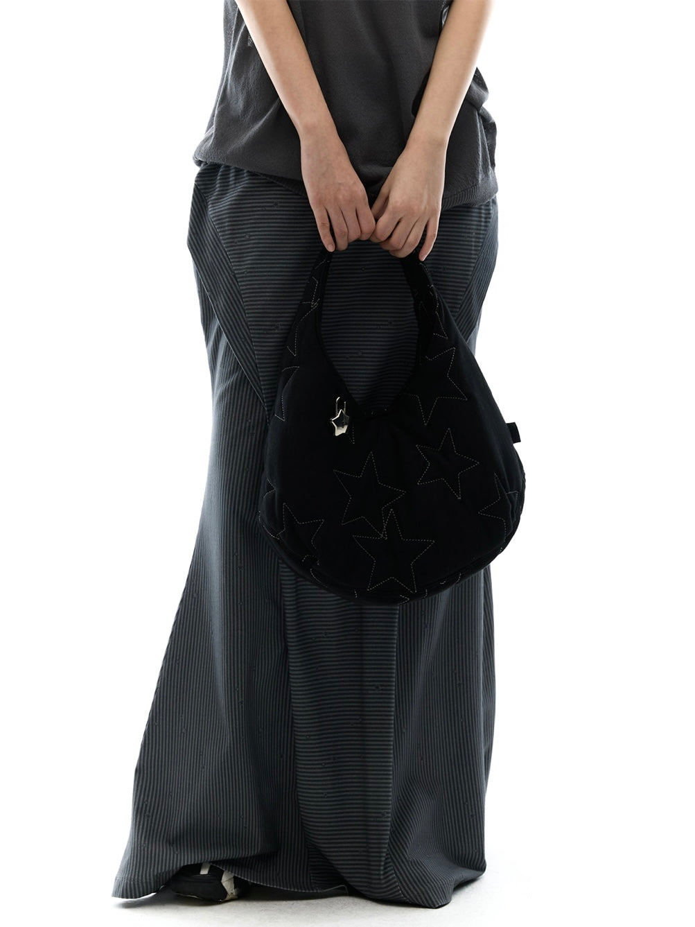 【OJOS】Starquilt padded Hobo Bag