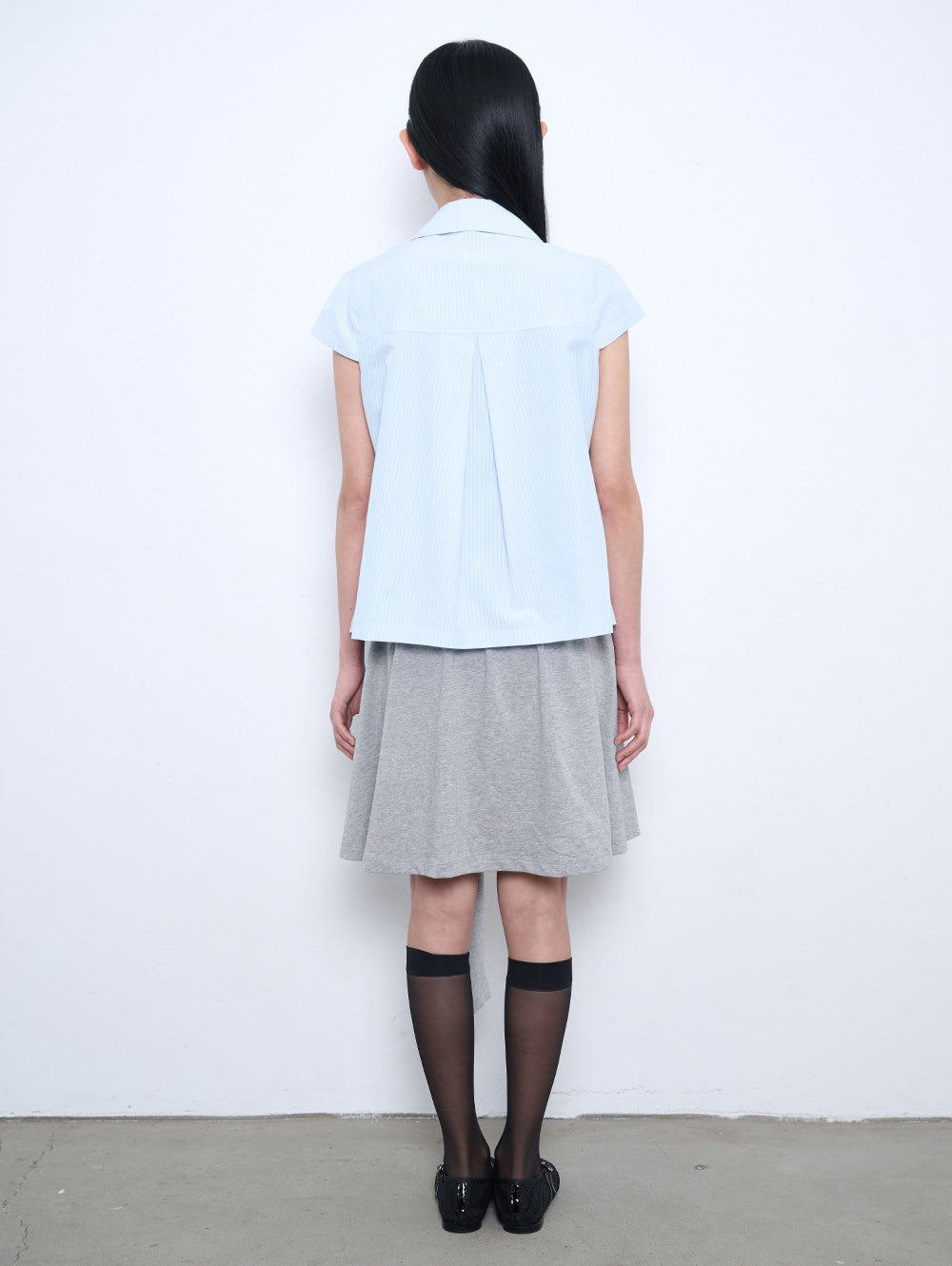 6/8 21:00発売【TUOMIO】ROUND COLLAR HALF JACKET
