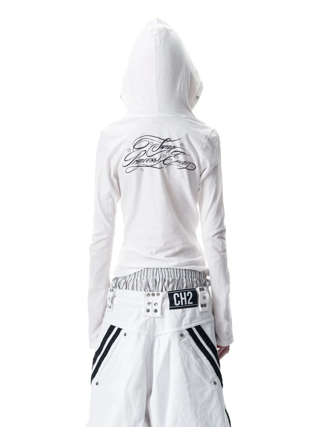 【CH2】WHITE SWAG PRINCESS ERA HOODIE