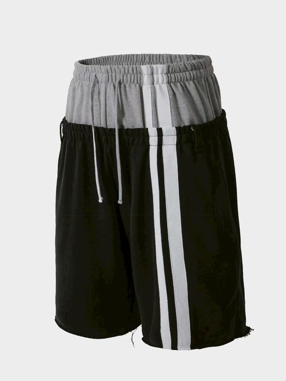 【roaringrad】Double Waist Bermuda Sweat Pants