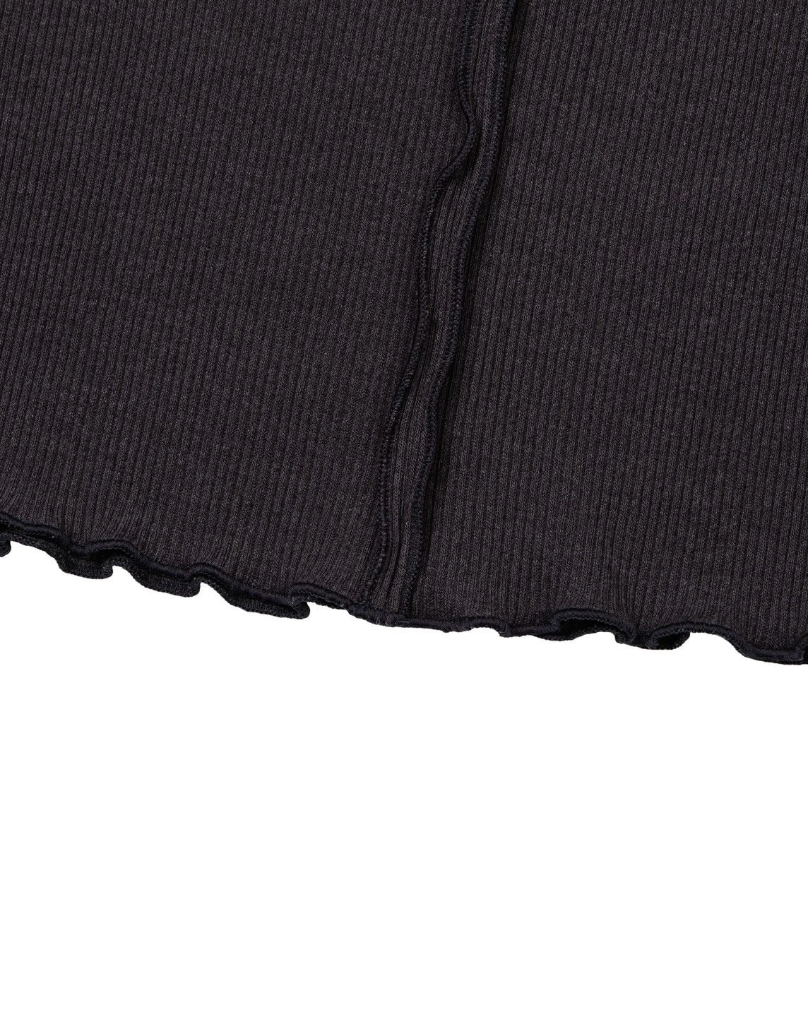 【Uglyshadow】RIBBED LONG SKIRT