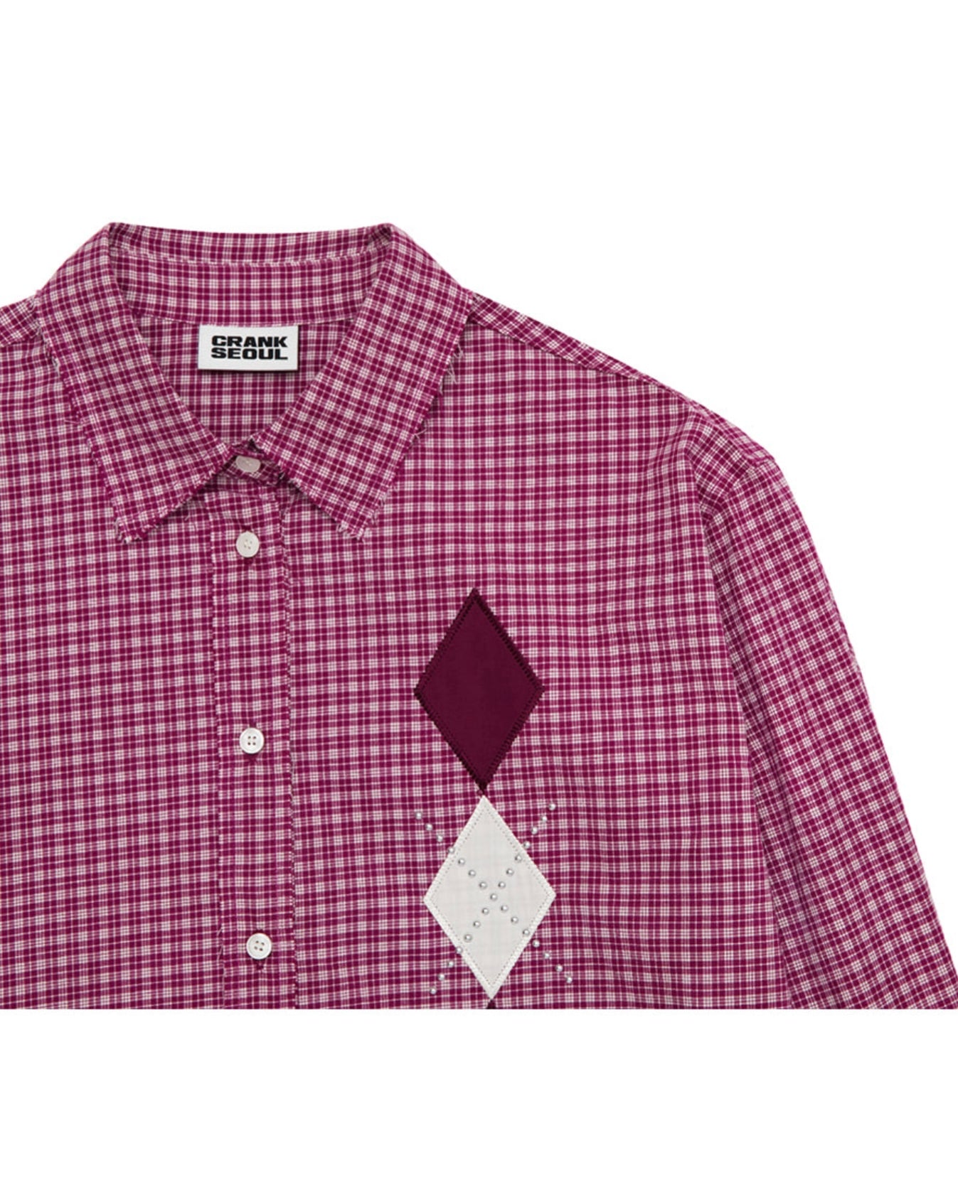 【CRANK】ARGYLE CHECK SHIRTS