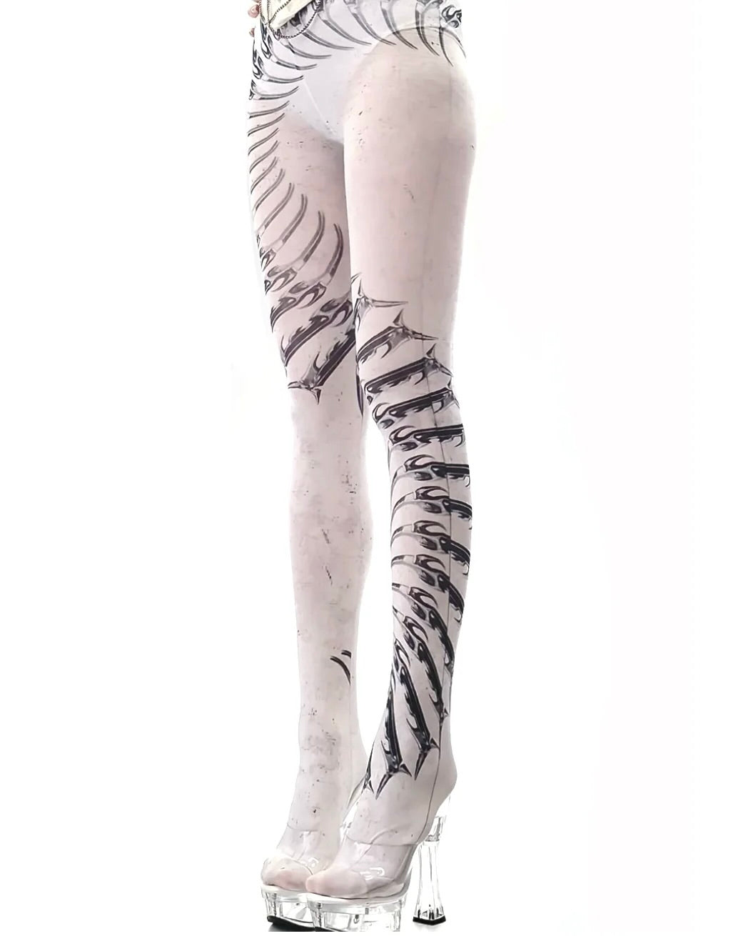 【IIIMIII】Spine Vein Tights