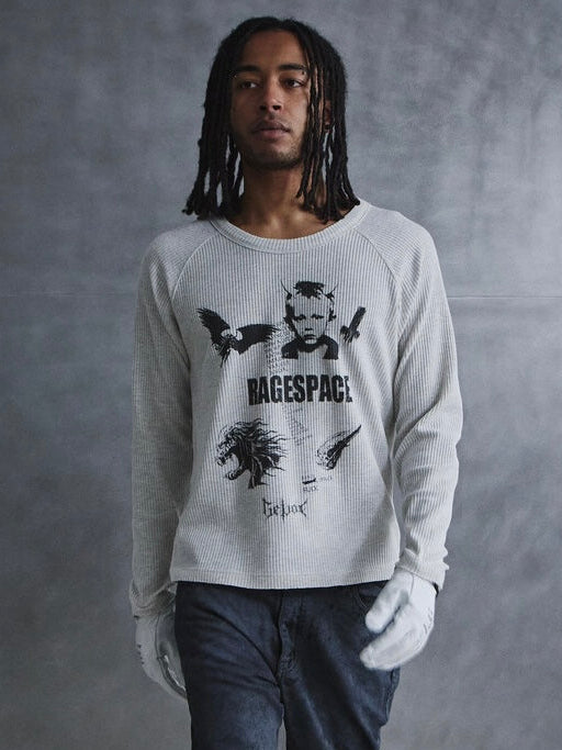 【BEBOF】Waffle Cut Sleeve