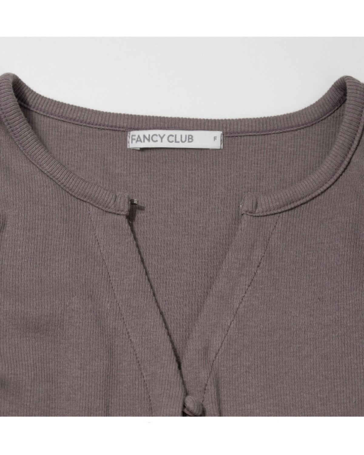 【FANCY CLUB】KEYHOLE HOOK CARDIGAN