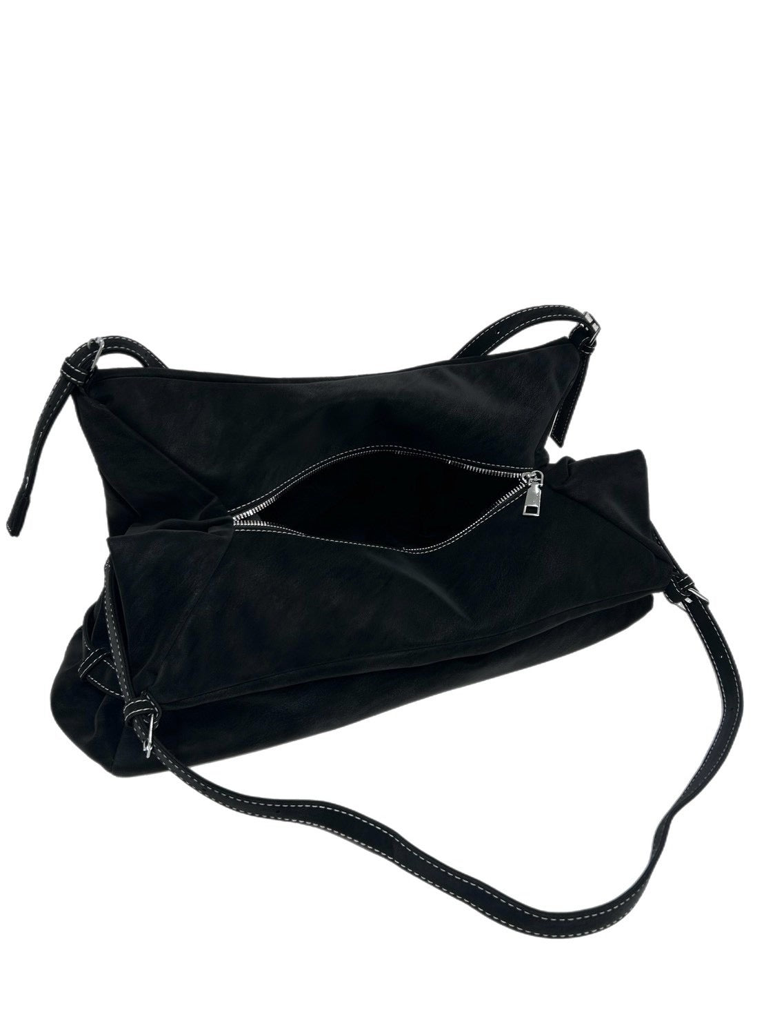 受注制【OaKS】suede boston bag (2color)