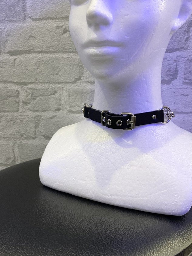受注制【Never mind the XU】belt chain choker