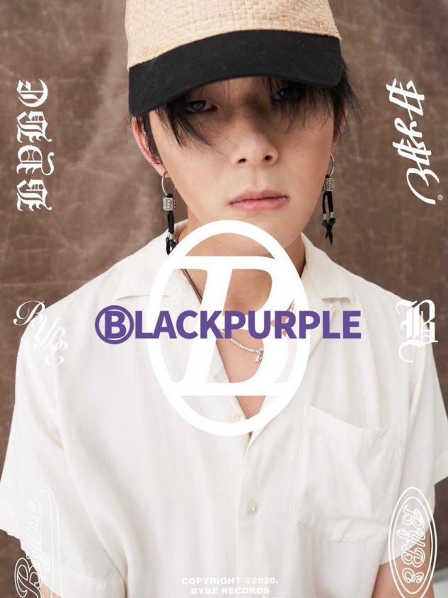 【BYBE RECORDS × BLACK PURPLE】Leather Piercing