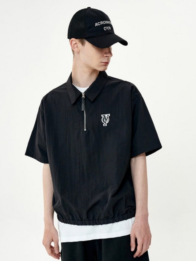 【OY】SLOGAN LOGO MESH CAP