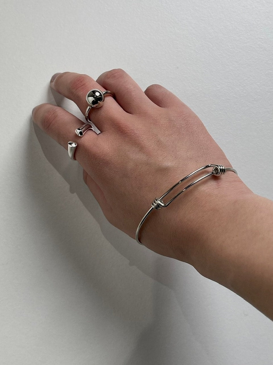 【Chikashitsu +】design ring 17 (2color)